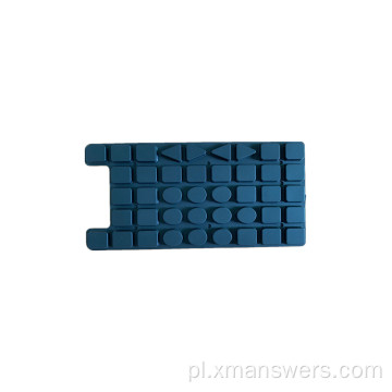 Niestandardowe ochronne plastikowe klawisze z gumowymi nasadkami klawiszy